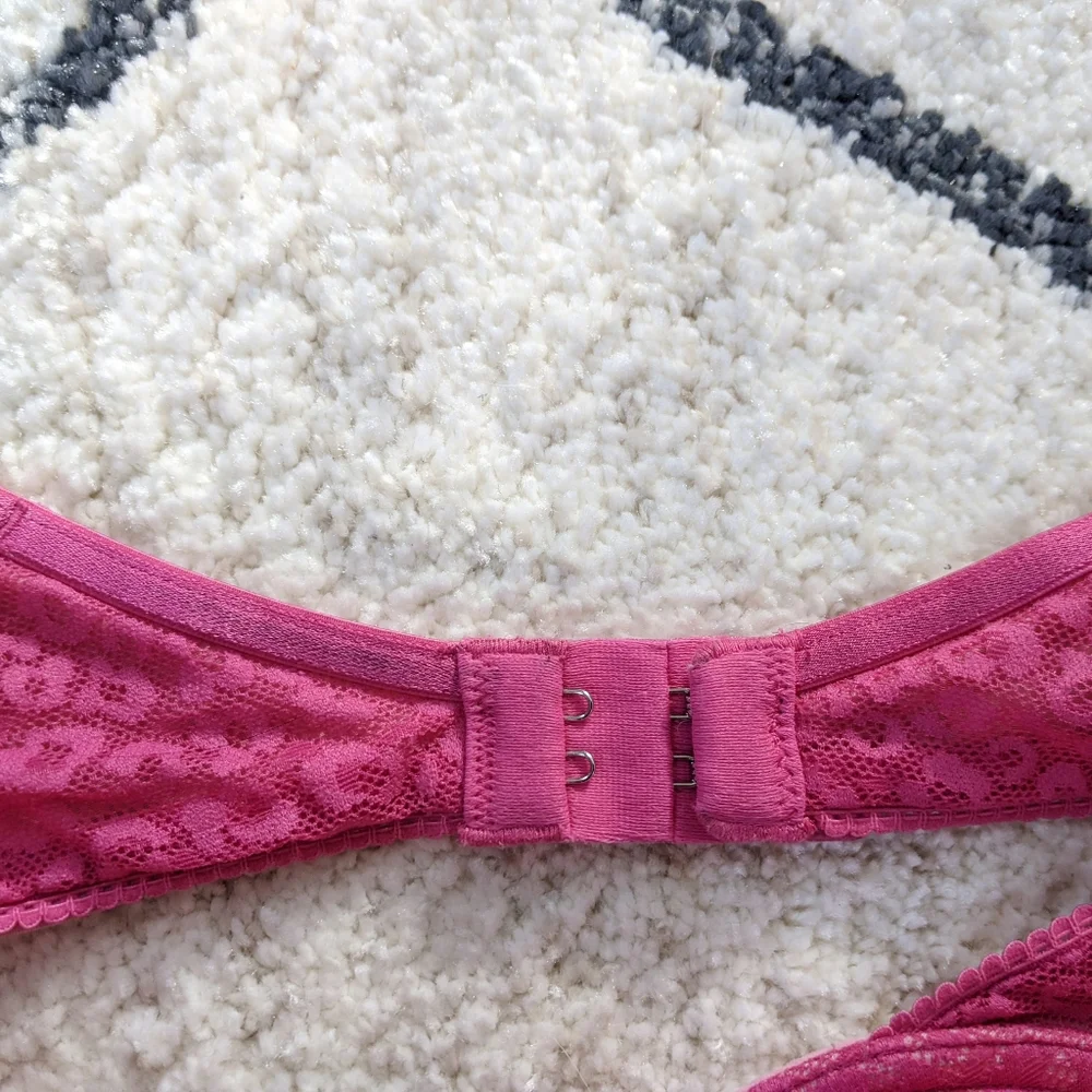aerie Ella Underwire Bra / Pink Leopard - Picture 6 of 6